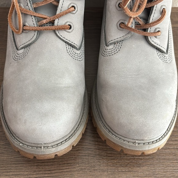 Women’s Timberland Boots Gray/Rose Gold, Size 9 M - Picture 3 of 11